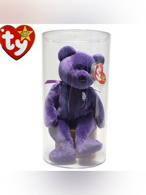 MWMT‼️ Ty Beanie Baby Princess Diana 1997, Limited Edition, 1965(KR), TAG ERRORS